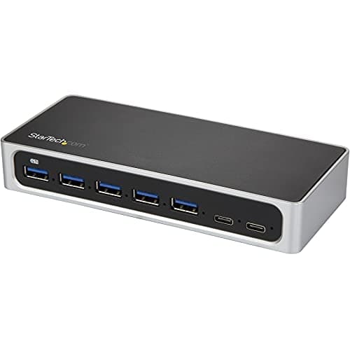 Image of StarTech HB30C5A2CSC 7PORT USB C HUB - USB-C TO 2X C & 5X A - USB 3.0 HUB - (Components > Add On Cards & Controllers)