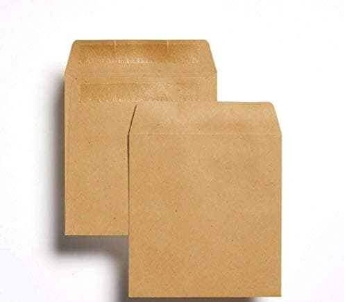 Image of Indigo® Brown Manilla Self-Seal Wage Envelopes – Sage Compatible, Secure, Durable for Payroll Use (Pack of 100)