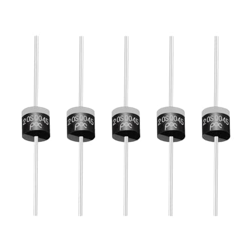 Image of PATIKIL 5Pcs 20SQ045 Schottky Rectifiers Diode, 20A 45V R-6 High Current Electronic Direct Plug-in Rectifiers Diodes for Voltage Regulators, Power Management