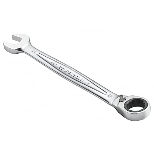 Image of Facom 467B.12 Anti Slip Combination Ratcheting Spanner, 12mm