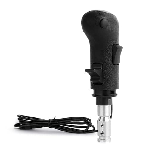 Image of PC Gear Shifter USB for Lo Gitech G29 G27 G25 G920 G923 Thrust Master TH8A Fanatec SQ, Aikeec 18 Speed Gear stick Gearshift Knob for Truck Simulator ATS ETS2 PC Games