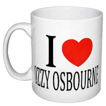 Image of I Love Ozzy Osbourne Mug