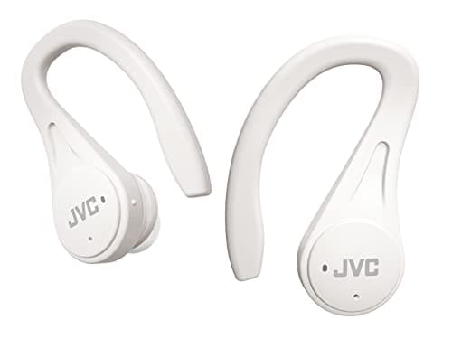 Image of JVC HA-EC25T Wireless Sports Bluetooth Earbuds (White)