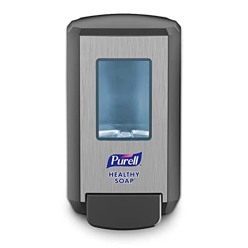 Image of PURELL CS4 HEALTHY SOAP Push-Style Soap Dispenser, Graphite, for 1250 mL PURELL CS4 HEALTHY SOAP Refills (Pack of 1) - 5134-01