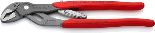 Image of KNIPEX Smartgrip Water Pump Pliers with Automatic Adjustment with Plastic Handles 250 mm, 85 01 250