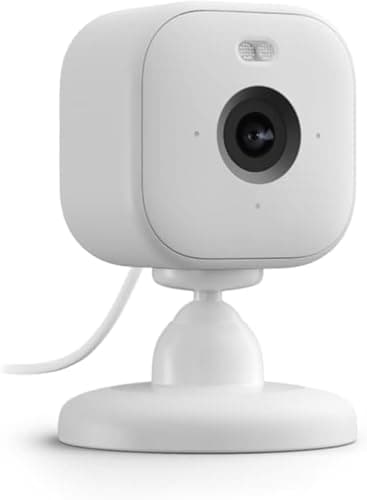Image of Blink Mini 2 (2nd generation), Plug-in smart security camera -HD night view in colour, built-in spotlight, WHITE