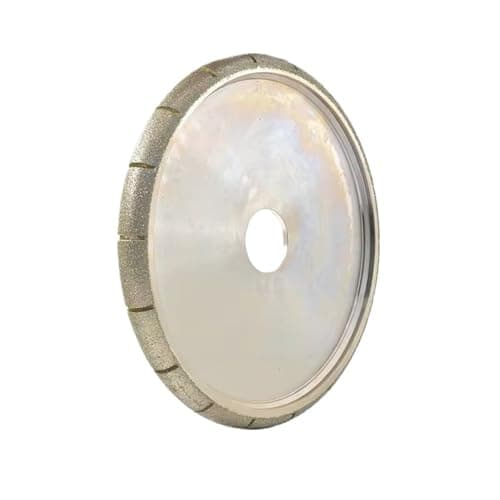 Image of 14'' Electroplated Marble Calibrating Milling Wheel CNC Profile Round | 350mm Arc Edge Grinding Polishing Discs(40mm thickness,Fine grit,2.4 inch 60mm Hole)