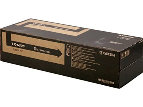 Image of Kyocera Toner Cartridge TK-6305 K - BLACK - 35.000 Pages Ultra High Capacity Genuine Premium Printer Toner - 1T02LH0NL1 - T02LH0NL - for TASKalfa 3500i, TASKalfa 4500i, TASKalfa 5500i, TASKalfa 3501i, TASKalfa 4501i, TASKalfa 5501i