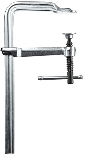 Image of Bessey GS25K Classix GS-K All-Steel Screw Clamp, Red/Black, 250/120 mm