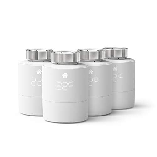Image of tado Smart Radiator Thermostat 4-Pack - WiFi Add-On Smart Radiator Valve For Digital Multi Room Control - Easy Installation - Save Heating Costs - Works With Alexa, Apple HomeKit And Google Assistant