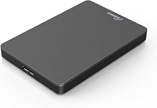 Image of Sonnics 1TB DarkGrey External Portable Hard drive USB 3.0 super fast transfer speed for use with Windows PC, Apple Mac, Smart tv, XBOX ONE & PS4
