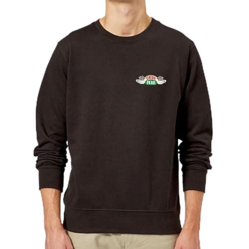 Image of Zavvi Friends Central Perk Coffee Cups Sweatshirt - Black S