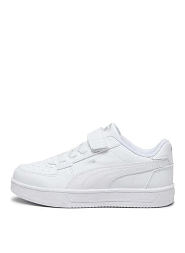 Image of PUMA Unisex Kids Caven 2.0 Ac+ Ps Athletic Shoes, White, 2 UK