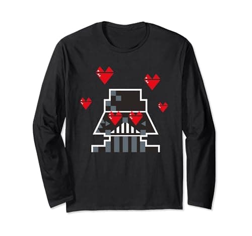 Image of Star Wars Valentine's Vader In Love Long Sleeve T-Shirt