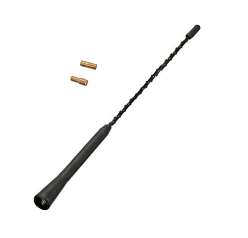 Image of Vauxhall Corsa Black Genuine Replacement AM/FM Aerial Mast Antenna Roof Screw in Type Includes XtremeAuto Sticker