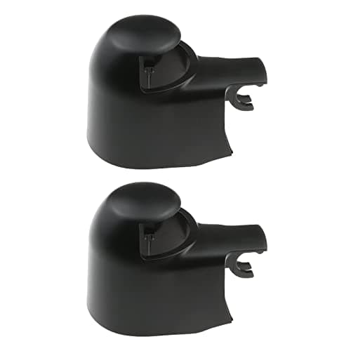 Image of ECSiNG 2Pcs Car Rear Wiper Arm Cover Cap 6Q6955435D Windscreen Rear Wiper Cover Replacement Compatible with T5 T6 Compatible with Golf from Plastic