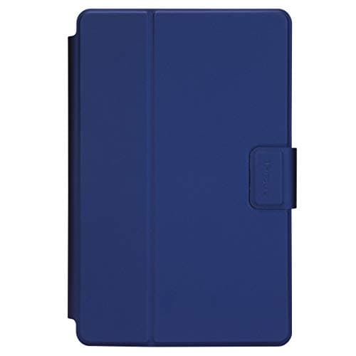 Image of Targus SafeFit Universal Tablet Case for 9-10.5-Inch 360-Degree Rotating Tablet Case with Hands Free Standup, Military Grade Drop- Safe Protection, Water-resistant, Anti-Scratch, Blue (THZ78502GL)