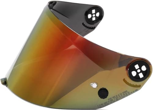 Image of Nolan X-804 RS Ultra Carbon Visor, iridium red, One Size