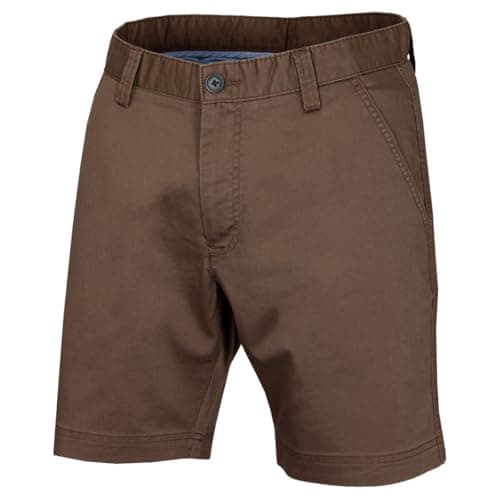 Image of Calvin Klein Mens Campus Chino Lightweight Shorts - Mink - 36" Waist