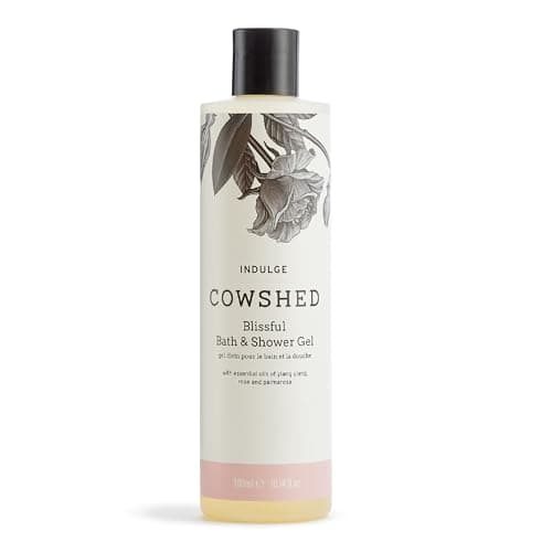 Image of Cowshed Bath & Shower Gel 300ml | Indulge Blissful Body Wash for Women & Men | Natural Body Wash, No Parabens | Hydrating Vegan Shower Gel with Ylang Ylang, Rose, and Palmarosa