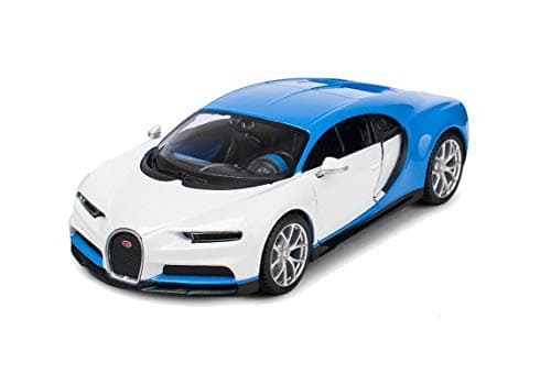 Image of Maisto BUGATTI CHIRON Classic Super Car – 1:24 Scale – Incredibly Detailed Die-Cast Replica Collectible Model Vehicle