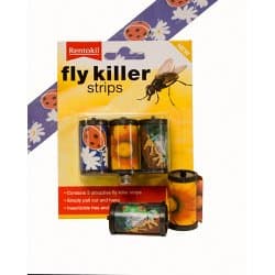 Image of Rentokil Fly Killer Strips 3 Pack- pest control
