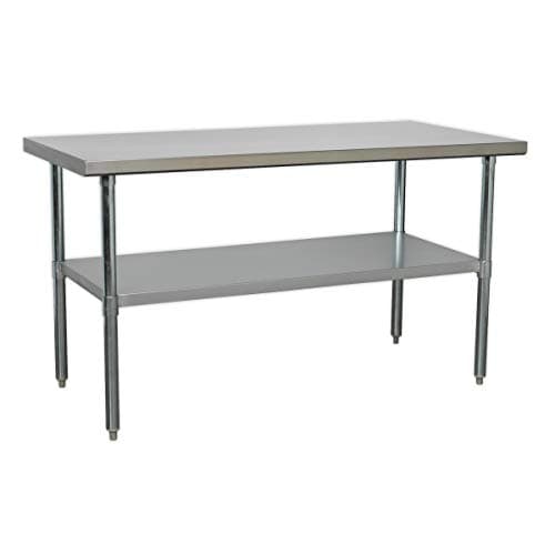 Image of Sealey Ap1560Ss Stainless Steel Workbench 1.5Mtr