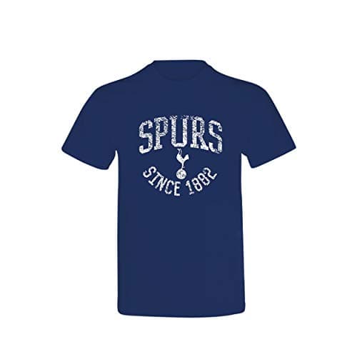 Image of Source Lab Limited Tottenham Hotspur Since 1882 T-Shirt Navy Adults (M)