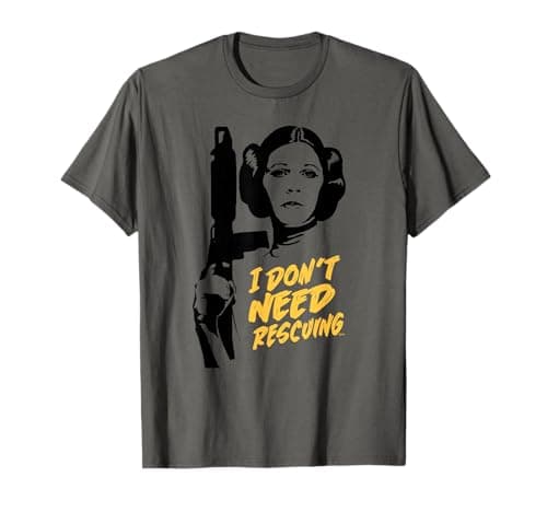 Image of Star Wars Princess Leia Escape I Don't Need Rescuing T-Shirt