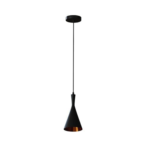 Image of DC VOLTAGE Modern Suspension LED Aluminum 30 cm Long Tube GU10 Base Cylinder Hanging Ceiling Spot Lighting Pendant Light Fixtures with Adjustable Cable (430mm Black Gold Inner)