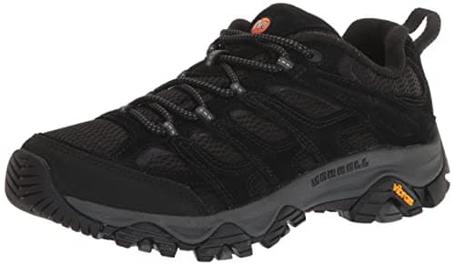 Image of Merrell Men's Moab 3 Walking Shoes, Black Night, 9 UK