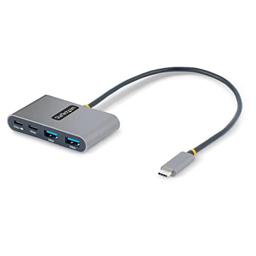 Image of StarTech 4-port Usb-c Hub Adapter - Usb - Portable Hub W/Usb-c Charging