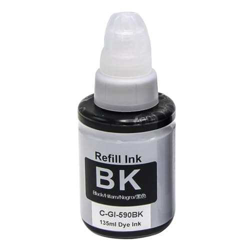 Image of Go Inks Compatible GI-590 Black Ink Bottle - 1 Pack 70ml Replacement for use with Canon PIXMA G1510 G2510 G3510 G4510 G3500 G2500 G1500 G4500 G1501 G2501 G3501 G4511