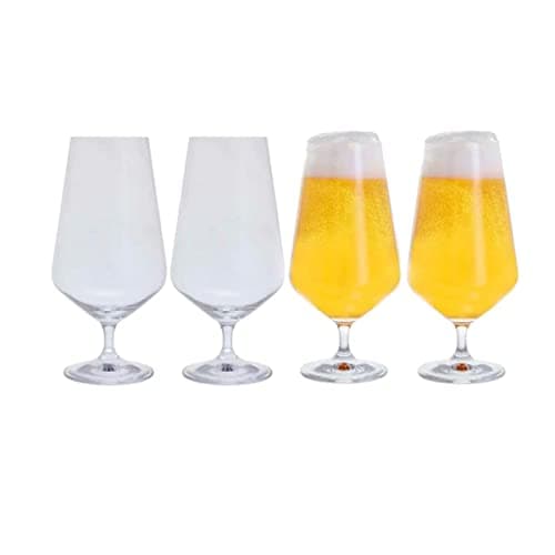 Image of Dartington Crystal Cheers Stemmed Beer Glass 4 Pack