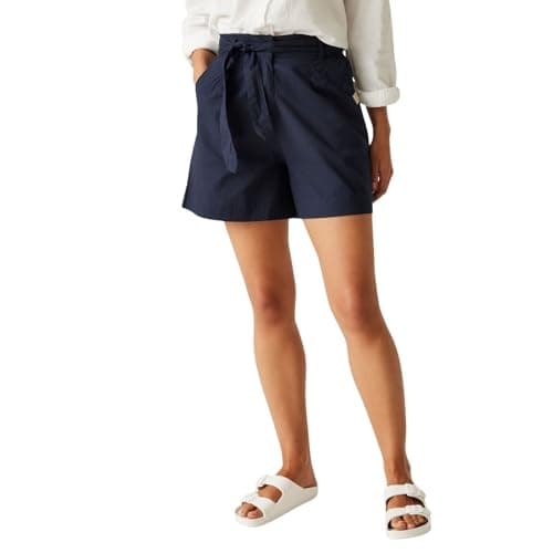 Image of Regatta Womens Orla Kiely Summer II Shorts - Navy - 12
