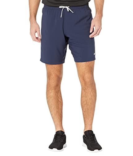 Image of Reebok Men's Standard Workout Ready Woven Shorts, Vector Navy, L