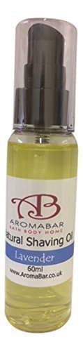 Image of Natural Shaving Oil 60ml Lavender Travel Pre or Post Shave Oil 100% Pure
