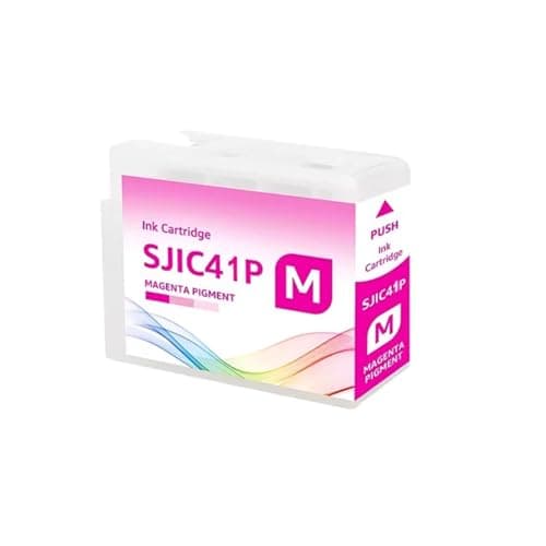 Image of 80ML EU NA Version SJIC42P SJIC41P Ink Cartridge Compatible For EPSON Color Works CW-C4000e C4000 4000U Inkjet Lable Printer(NA. SJIC41P-M)