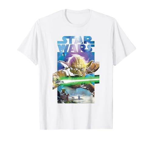 Image of Star Wars Master Yoda Poster T-Shirt