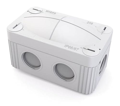 Image of Wiska 10109569 COMBI 206 LG Junction Box, 85x49x51mm, Grey, No Terminals