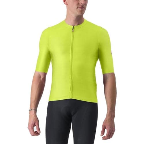 Image of CASTELLI 4523009-383 AERO Race 6.0 Jersey Men's T-Shirt Electric Lime L