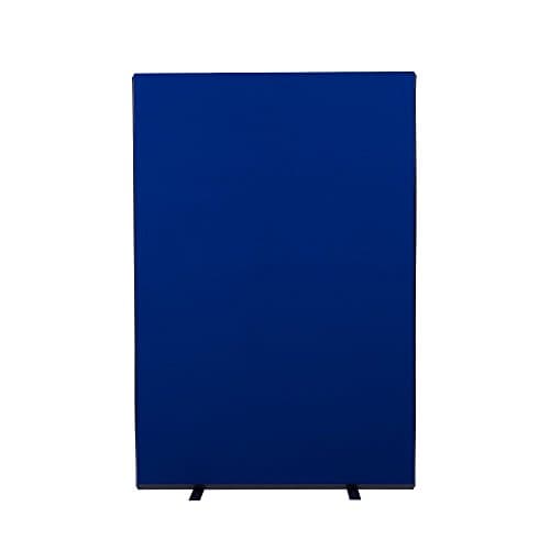 Image of Panelwarehouse 1200mm Wide Wooolmix Office Partition Screen - 3 Heights & 11 Colours (Blue, 1200mm W x 1800mm H)
