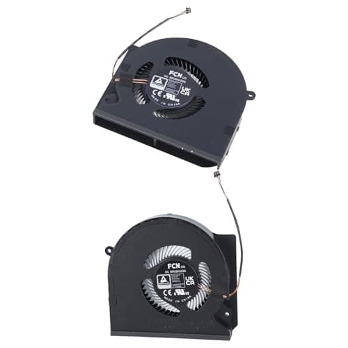 Image of Jazuaiao Cooling Fan CPU GPU Coolers Computer Replacement Cooling Radiators for 16 23 RZ09 Laptop Graphics Card Radiators Metal Laptop