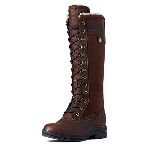 Image of ARIAT Womens Wythburn H20 Water Hydration Tall Boots Boot - Dark Brown - Lightweight Waterproof Sprayproof Footwear UK Size - UK 6