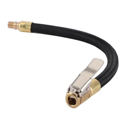 Image of Quick Air Release Extention Hose for Tire Inflators, Tire Valve Air Chuck Lock Air Tire Inflator Pump Hose,Car Tire Inflator Air Hose Clip On Air Valve Tool Compressor Air Expansion Hose