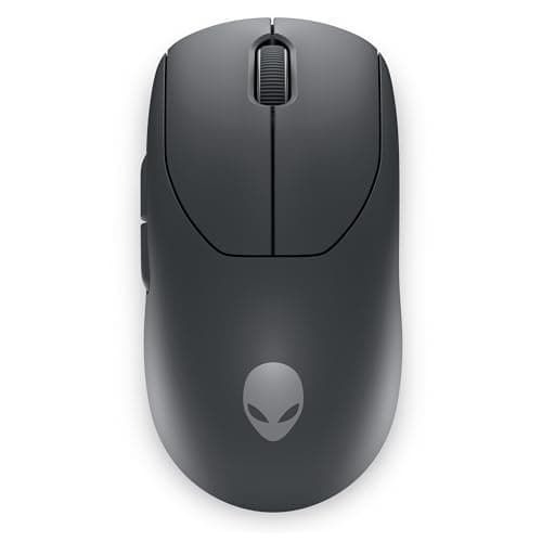 Image of Alienware Pro Wireless Gaming Mouse - 2.4GHz Gaming Wireless/USB Wired Connectivity, Adjustable DPI, Optical Sensor Technology, 6 Programmable Buttons, 650 IPS Sensor Max Speed - Dark Side of the Moon