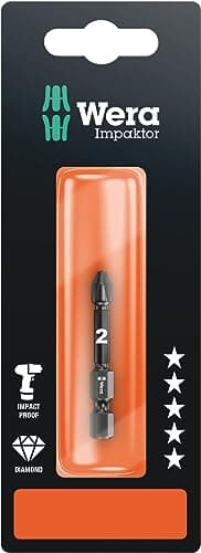 Image of Wera - 855/4 IMP DC Impaktor bits SB, PZ 2 x 50 mm
