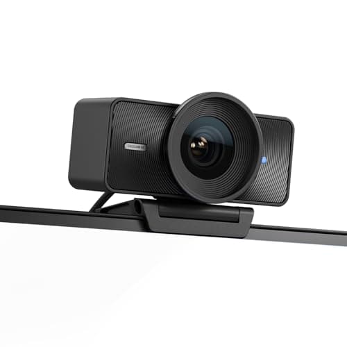 Image of Elgato Facecam 4K - 4K60 Studio Webcam, DSLR-Like Control, Cinematic Effects, 49mm Lens Filters, HDR, Uncompressed Video, Optimized Focus Area | USB-C for PC & Mac