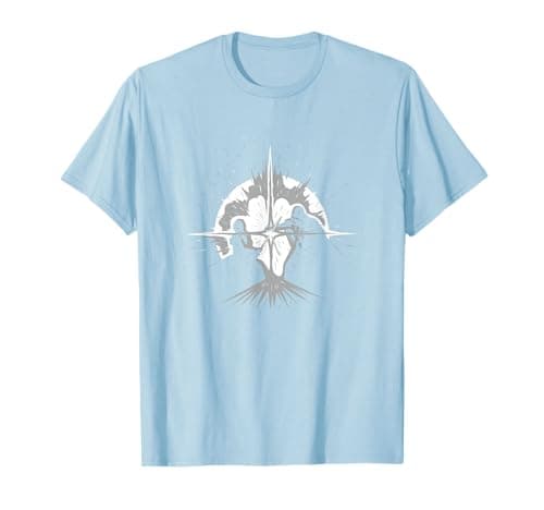Image of Obi Wan Saber Silhouette Fight T-Shirt
