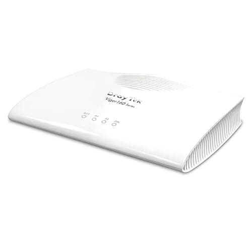 Image of DrayTek Vigor 167 VDSL2 35b & ADSL2+ Modem, BT MCT Approved, Modem Bridge, IPv6 IPv4 Compatible, 2 LAN Ports, Compatible With IPTV (Sky)